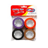 Cinta Pegafan Masking Tape Escolar Pack 4 un