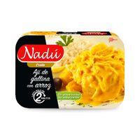 Aji de gallina con arroz Nadú Caja 340 g