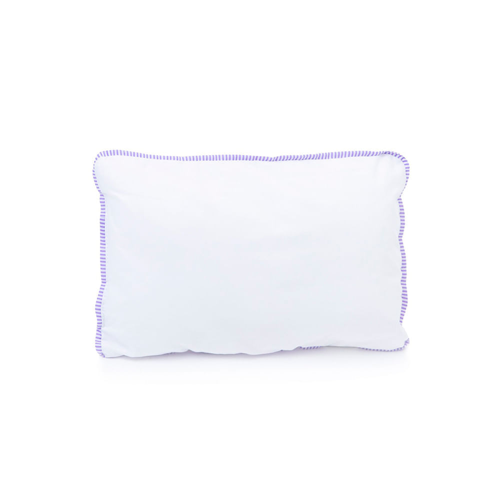 Almohadita Antialérgica para Bebé 22 x 32 cm Lila