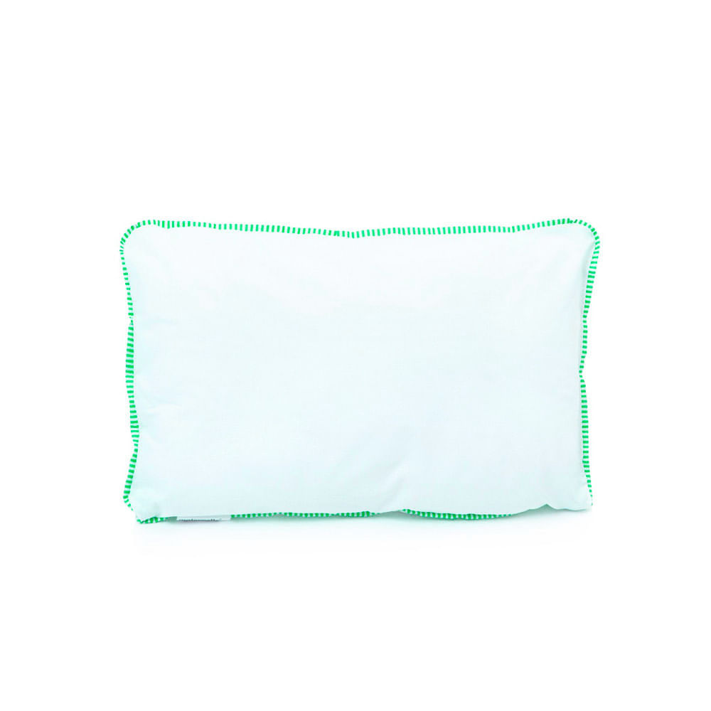 Almohadita Antialérgica Infantil 29 x 47 cm Verde