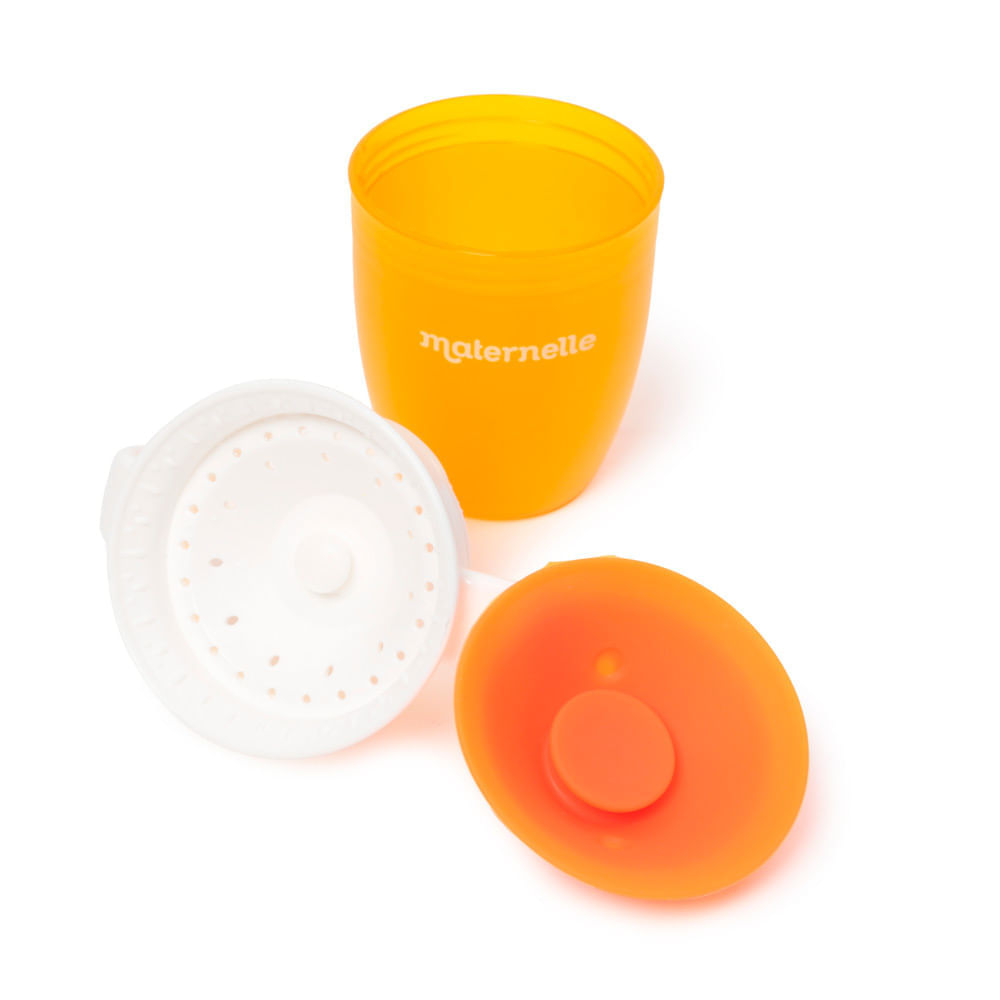 Maternelle Vaso de Entrenamiento Antiderrames Naranja
