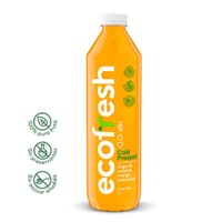 Jugo Cold Pressed de Naranja, Mango y Maracuyá Ecofresh Botella 1L