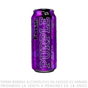 Bebida Ready to Drink Four Loko Purple Lata 473 ml a S/ 11.30