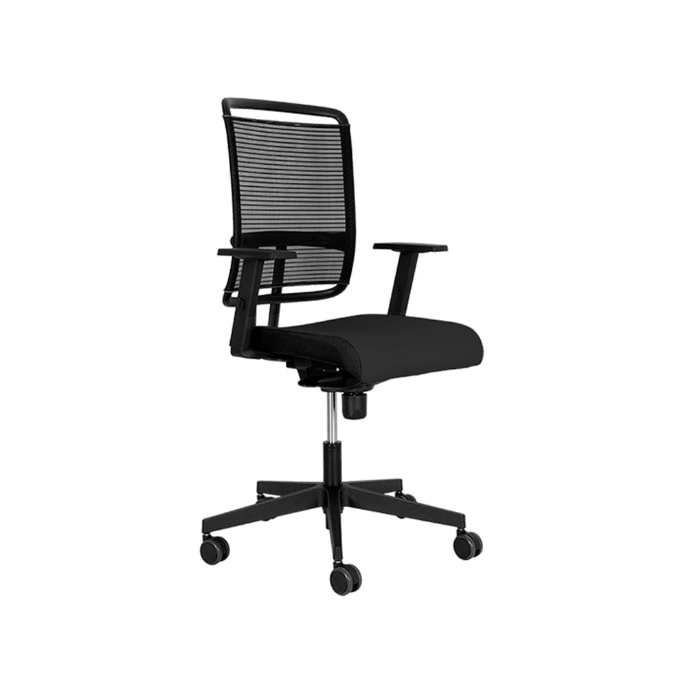 Ziyaz Silla Giratoria para Escritorio Sense Negro