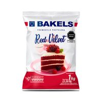 Premezcla Red Velvet Bakels Bolsa 1 Kg