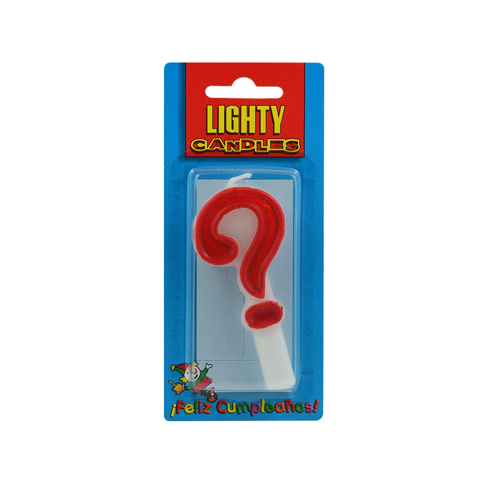 Lighty Candles Vela Perfumada Interrogante
