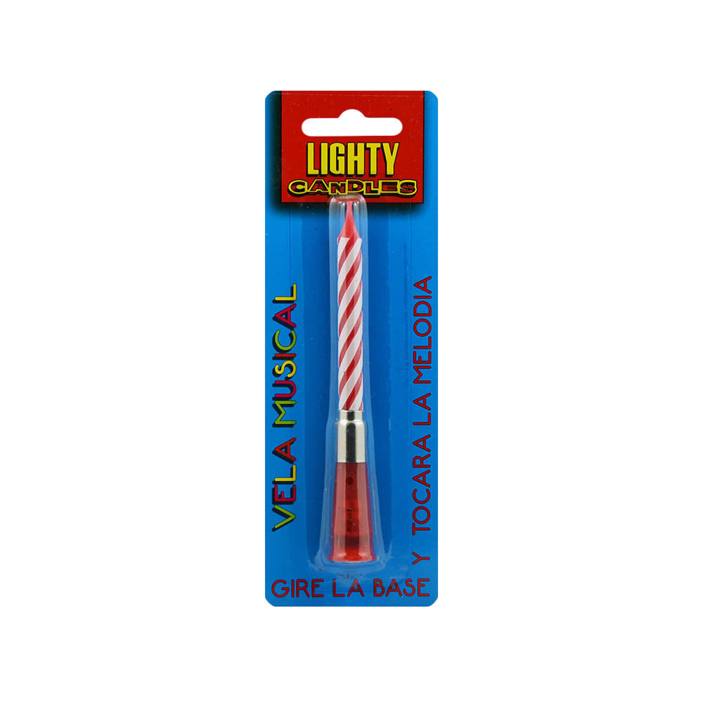 Lighty Candles Vela Musical