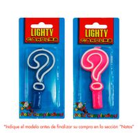 Lighty Candles Vela Interrogante Colores Surtido