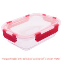 Keep Tapper Hermético Rectangular de Vidrio 1.4 Lt Surtido