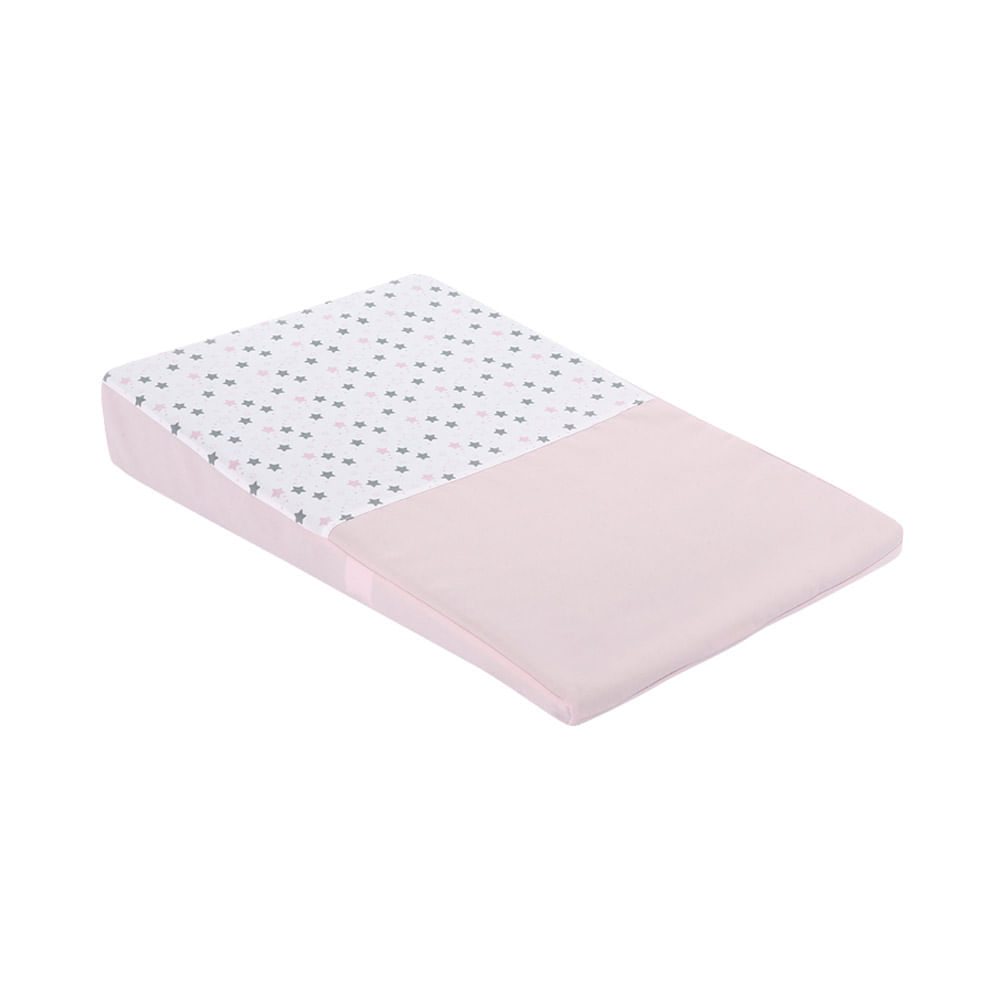 Cojín Anti Reflujo Rosado Estrella