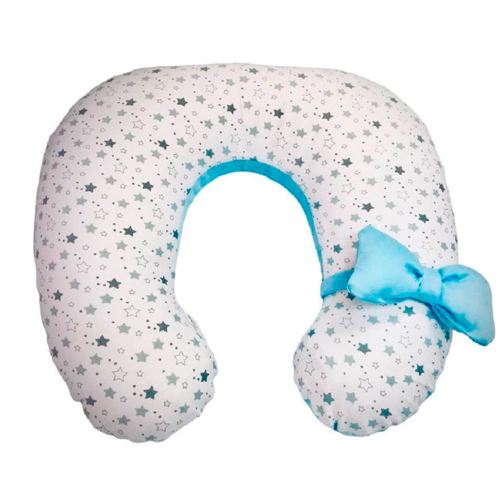 Maternelle Almohada de Lactancia 5 en 1 Estrellas Celeste