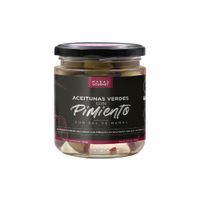 Aceituna Verde con Pimiento Maras Gourmet 340g
