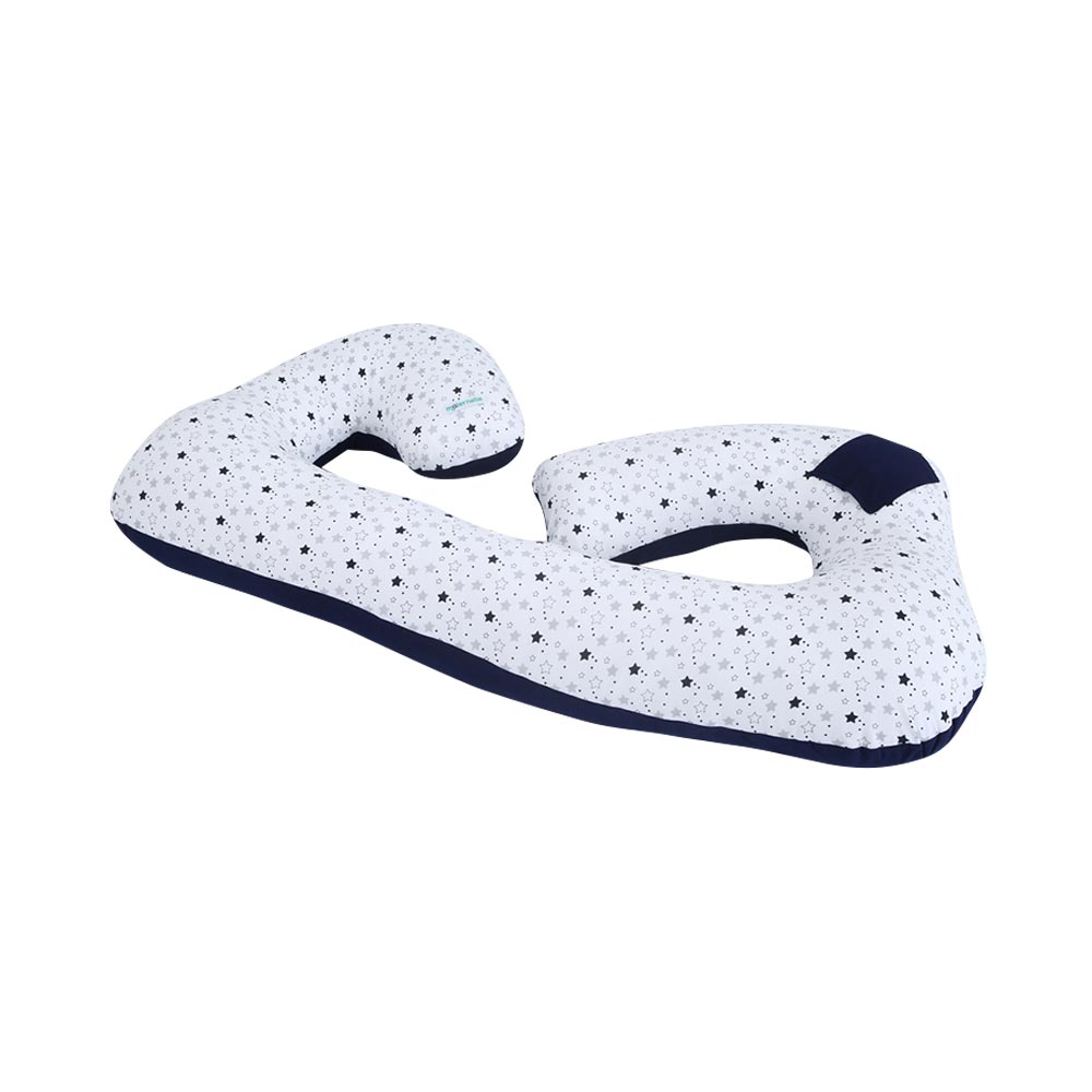 Cojín Multifuncional Azul Estrellas