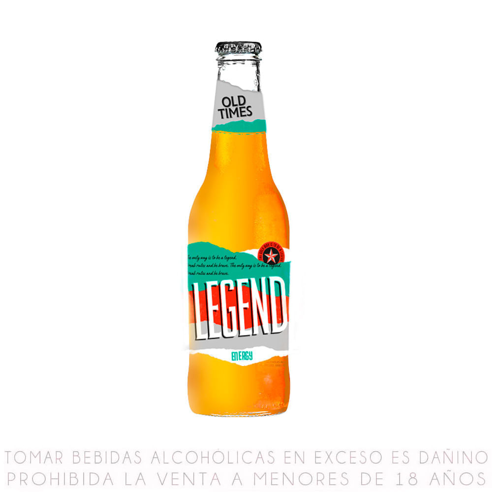 Whisky Ready to Drink Energy Legend Botella 355 ml