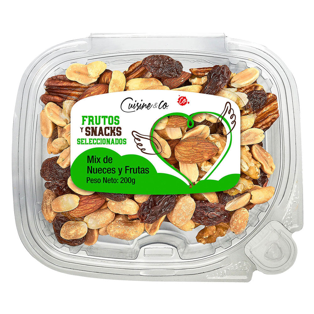Mix de Nueces y Frutas Cuisine&Co Pote 200 g