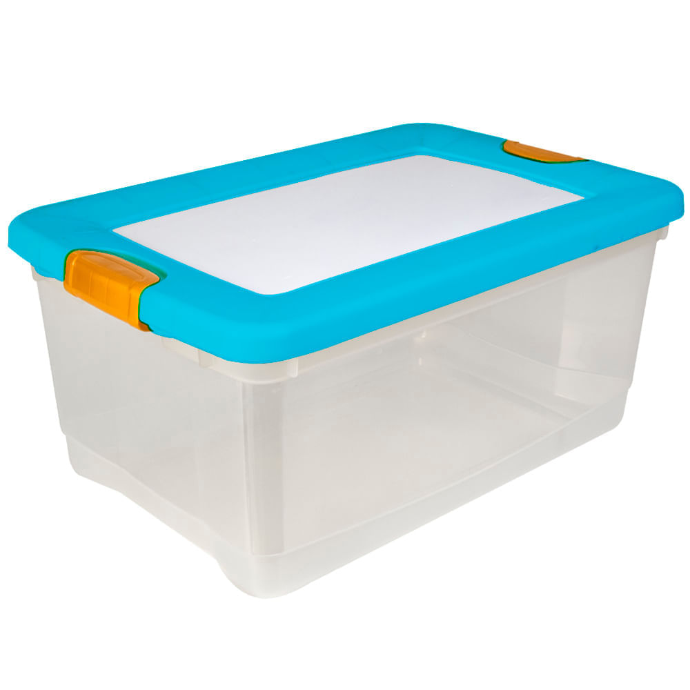 Duraplast Caja Organizadora Broadway 65 Lt Celeste