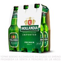 Sixpack Cerveza Hollandia Botella 330ml