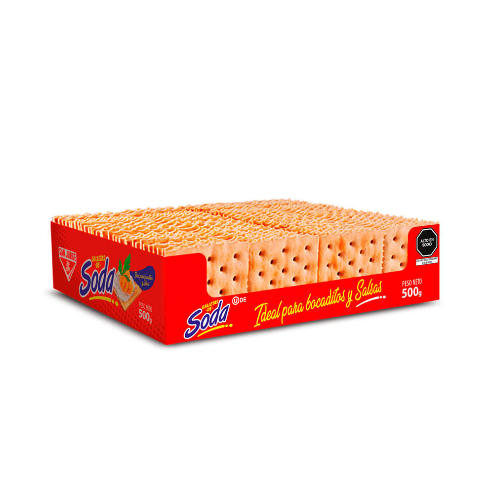 Galletas de Soda Paquete 500 g