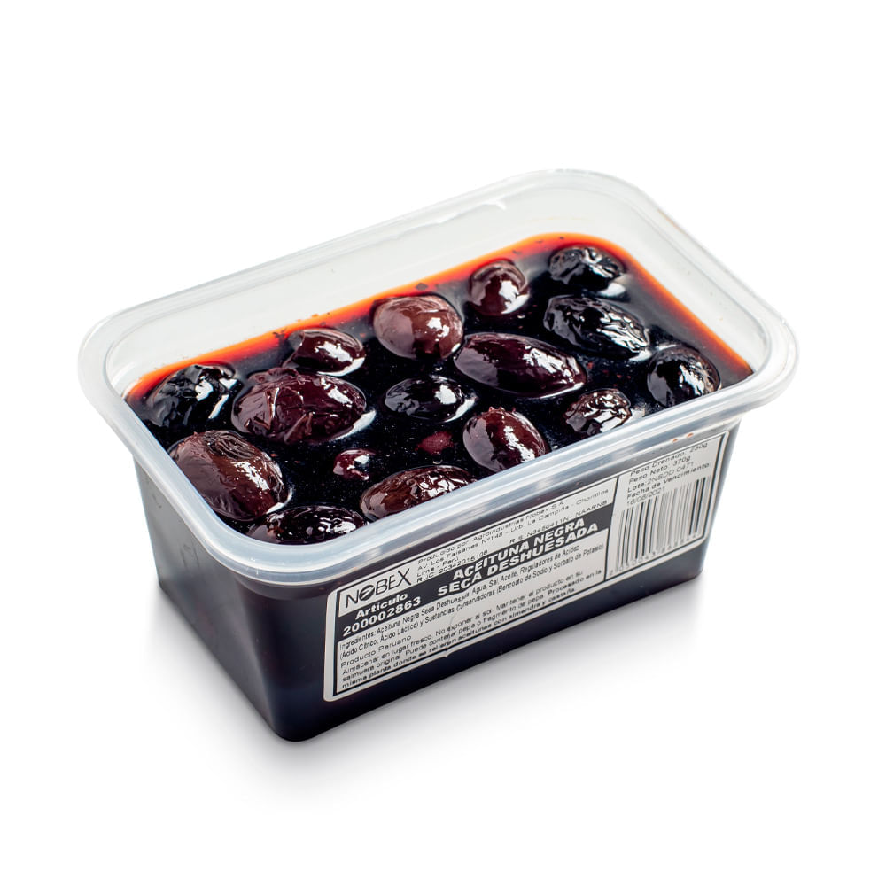 Aceitunas Negras Secas Deshuesadas 230g