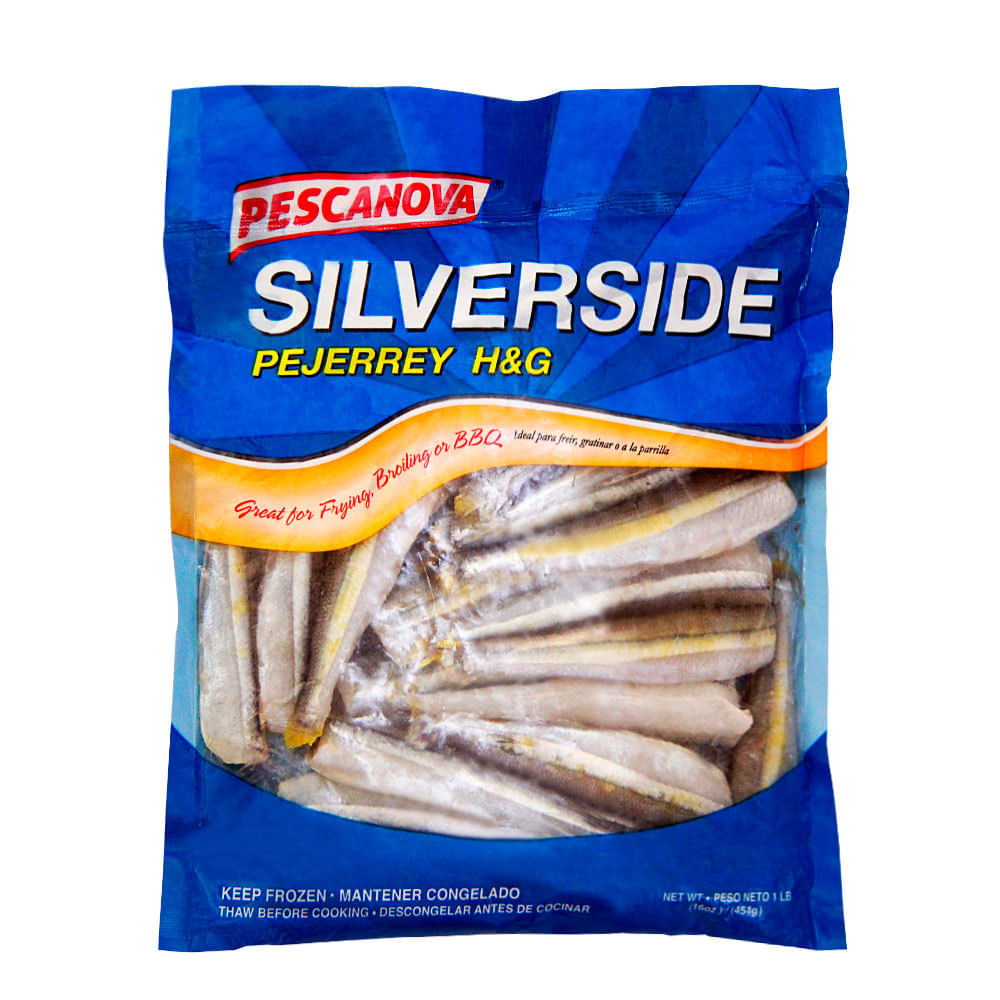 Pejerrey Congelado H&G Pescanova Bolsa 454 g