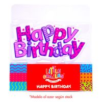Little Candles Velas Happy Birthday Surtido
