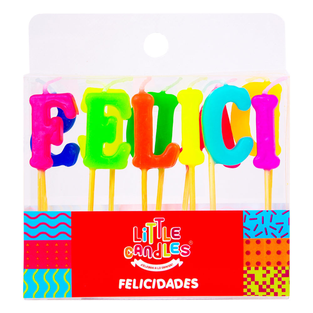 Little Candles Velas Frases Felicidades