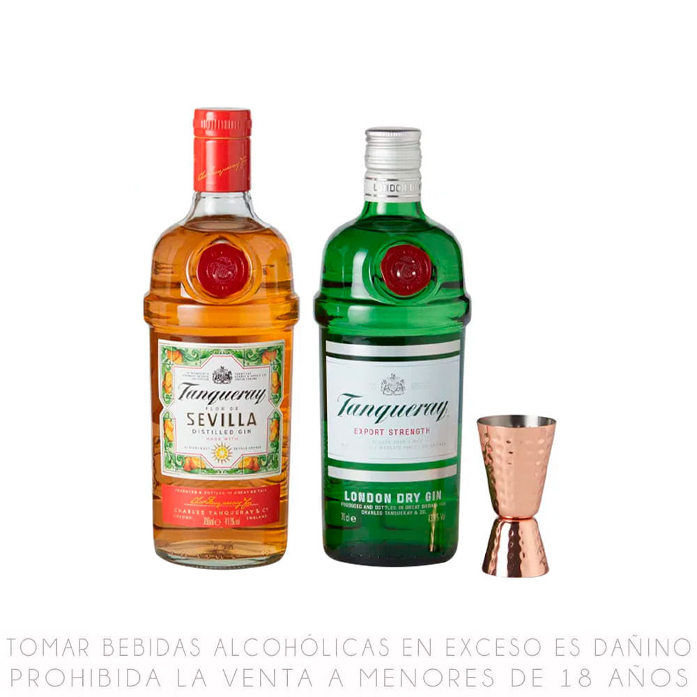 Pack Gin Tanqueray + Jigger