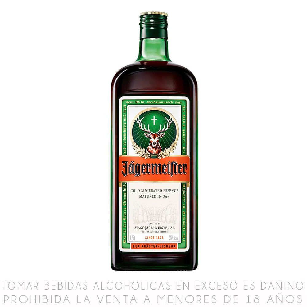 Licor Jagermeister Botella 1.75 lt