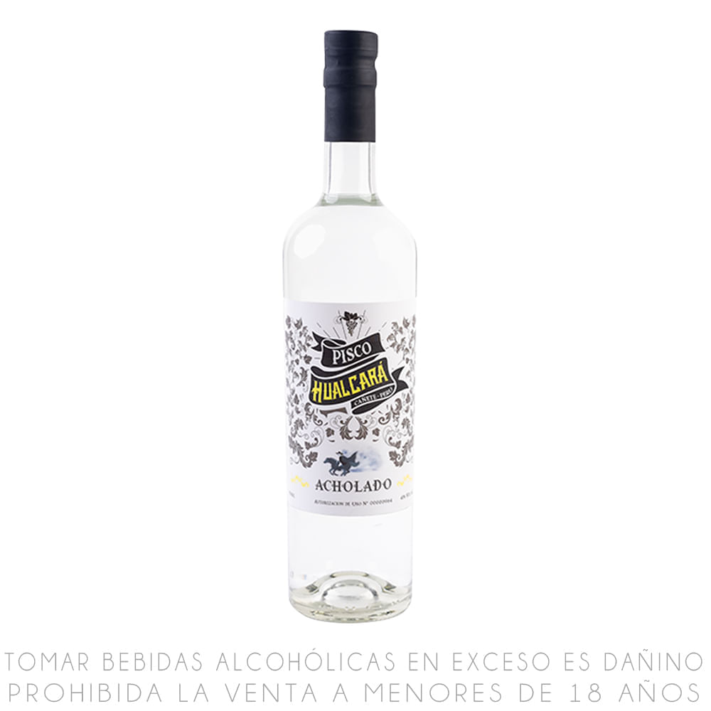 Pisco Acholado Hualcará Botella 750ml