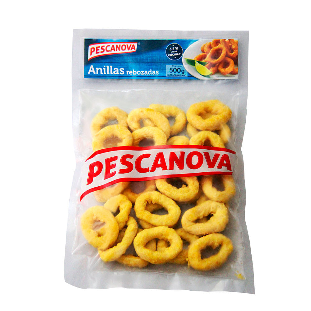 Anillas de Pota Rebozadas Pescanova Bolsa 500 g