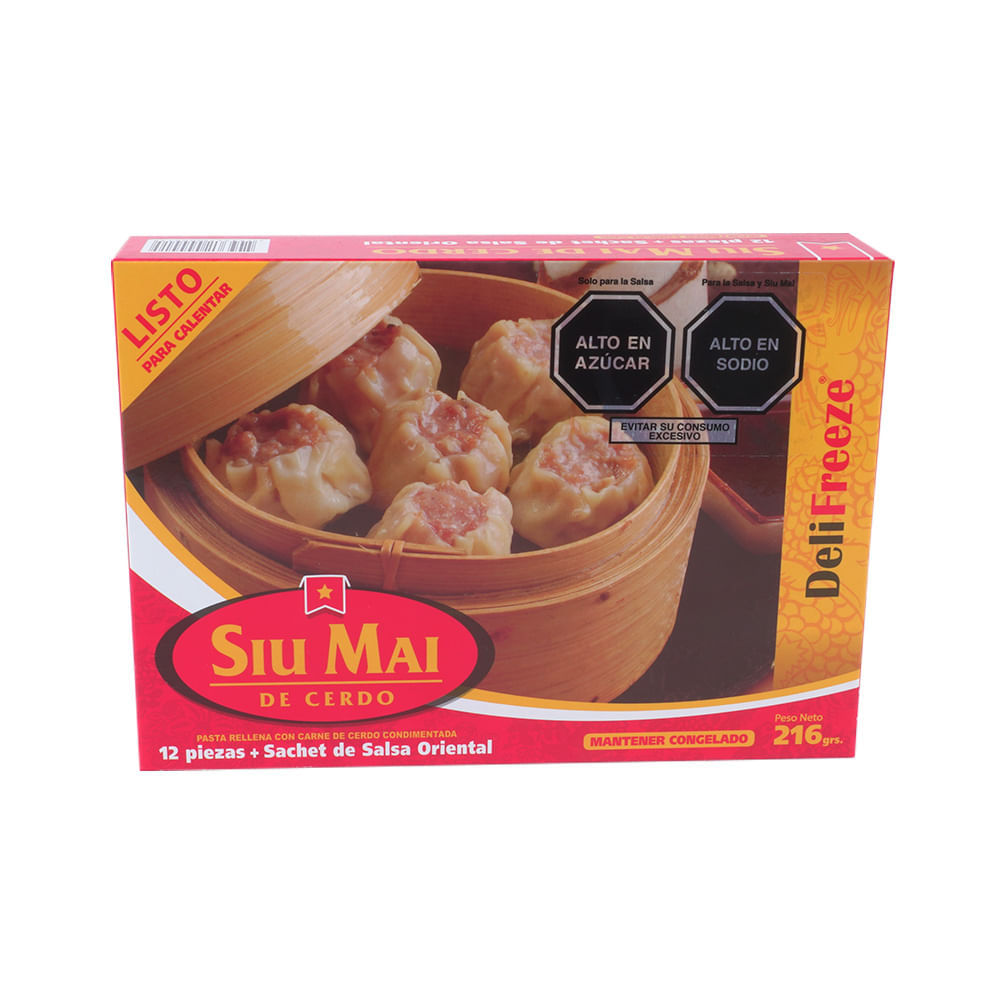 Siu Mai de Cerdo Deli Freeze 12un