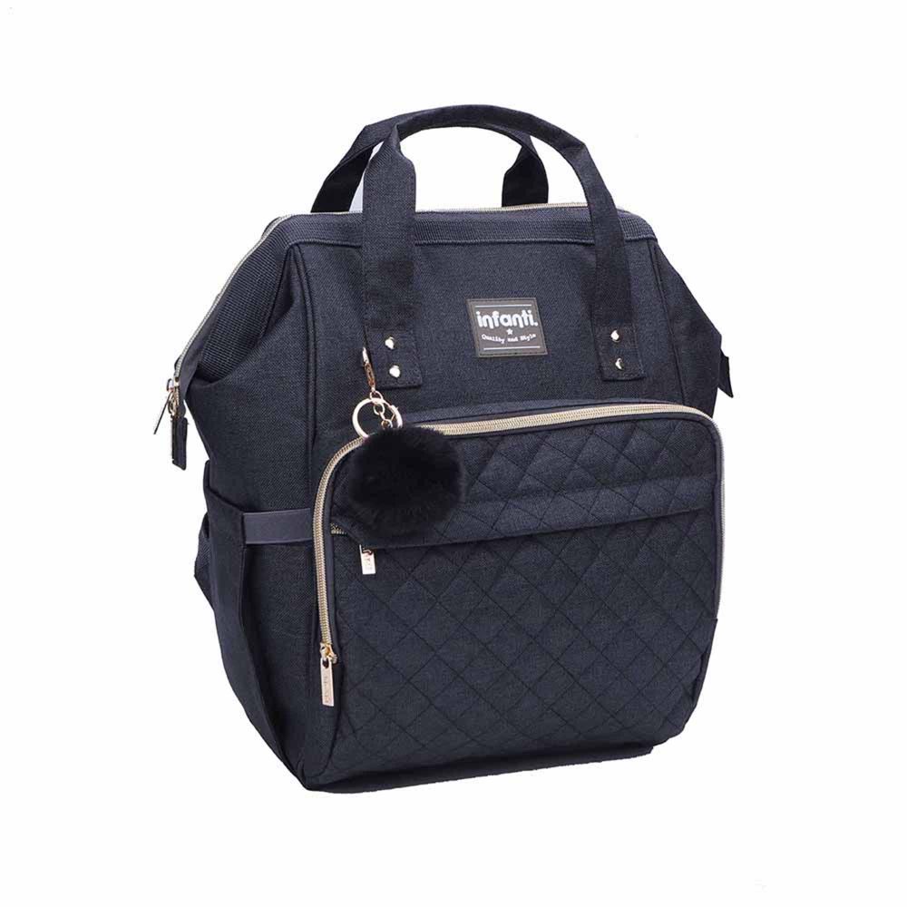 Mochila Pañalera Open Negra