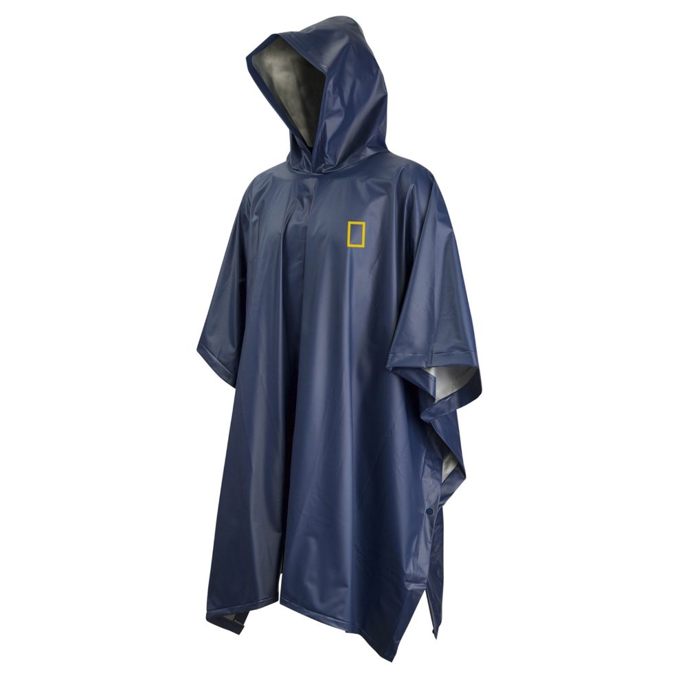 National Geographic Poncho Impermeable Talla Única