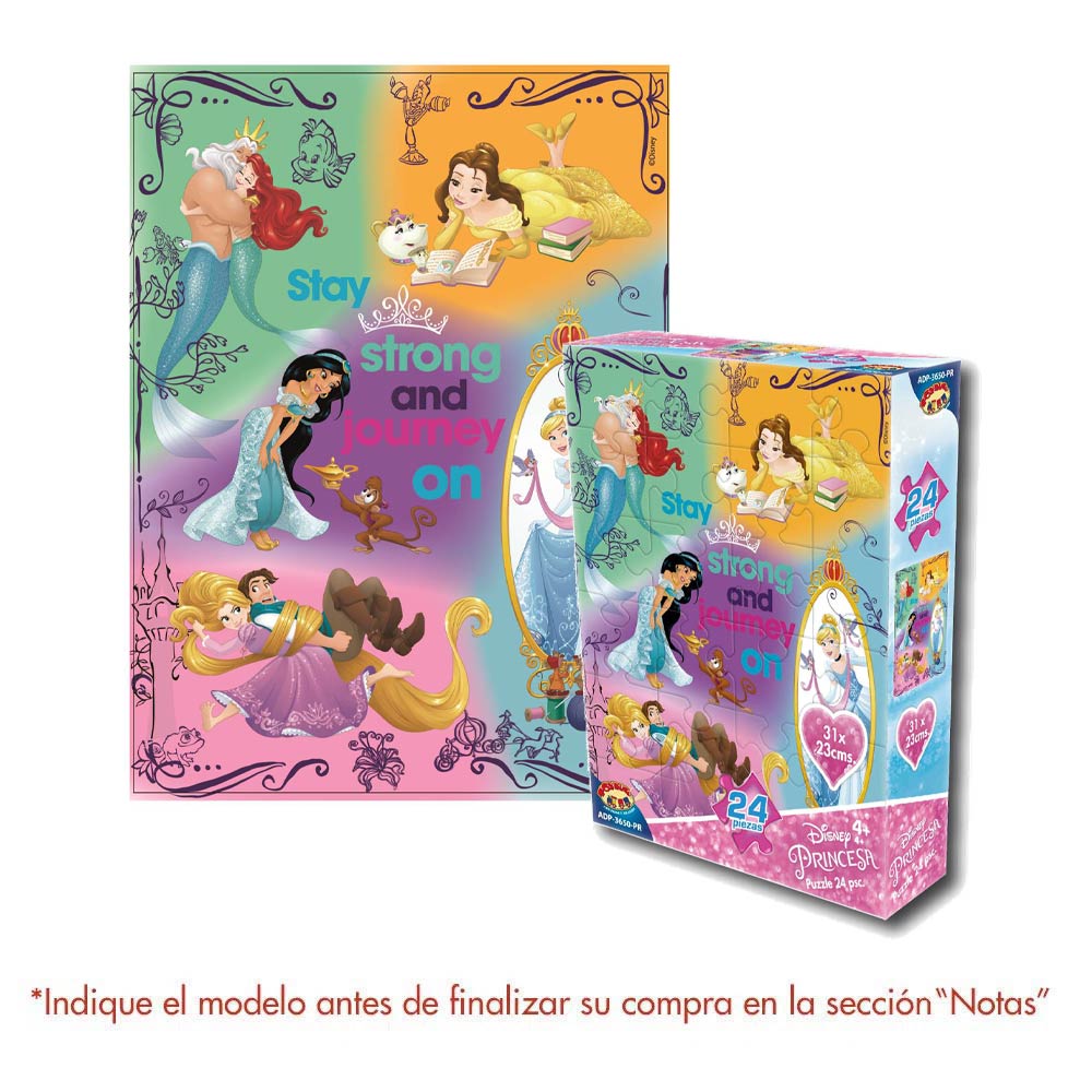 Rompecabezas Niñas Disney 24 Piezas Surtido