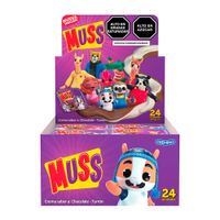 Pack x24 Crema Muss Sabor Chocolate Turrón 14g