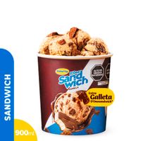 Helado de Crema Sandwich Vainilla 900ml