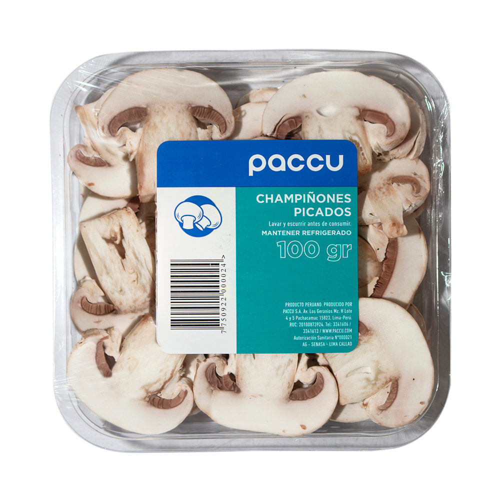 Champiñón Picado Paccu 100g