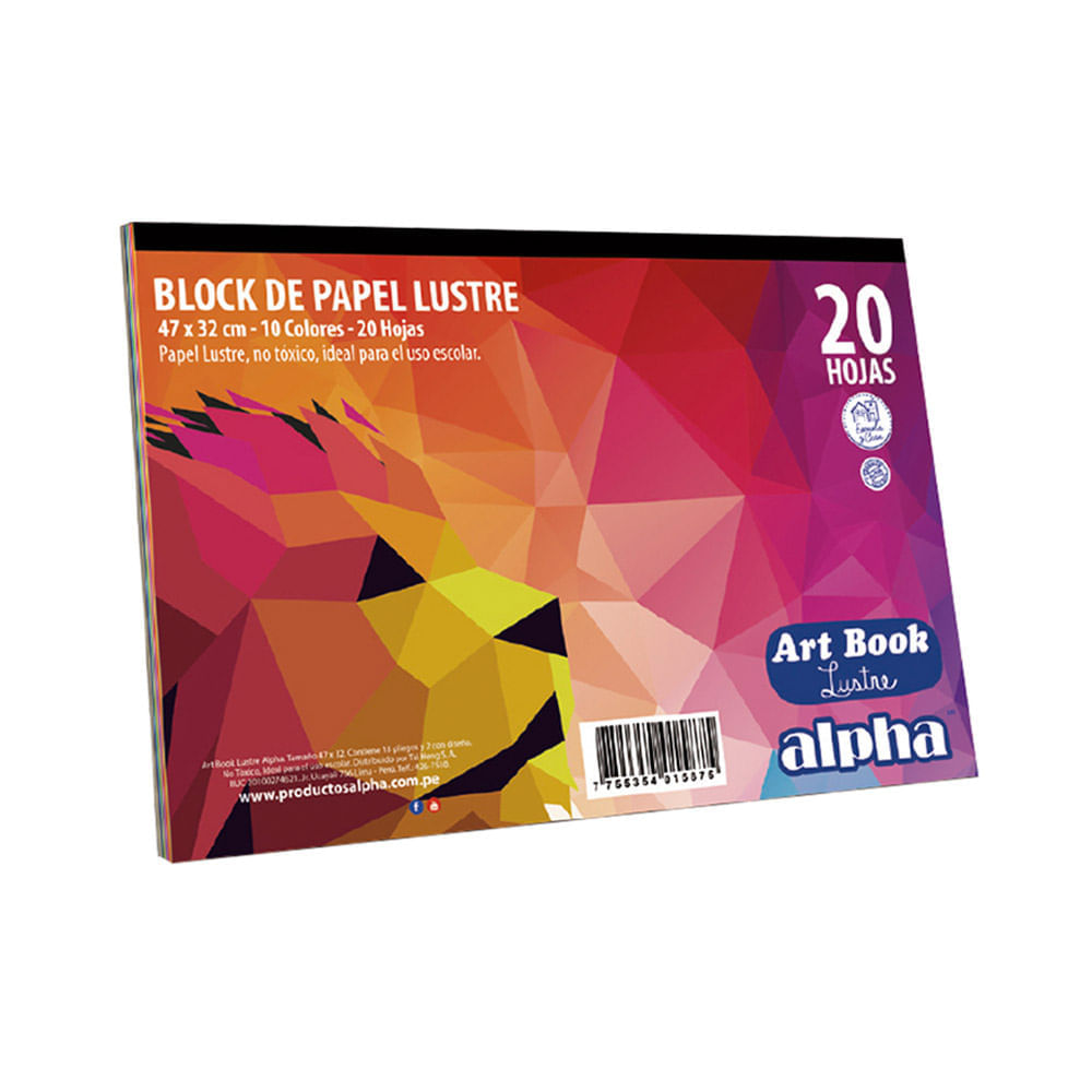 Block de Dibujo Art Book Lustre Eco