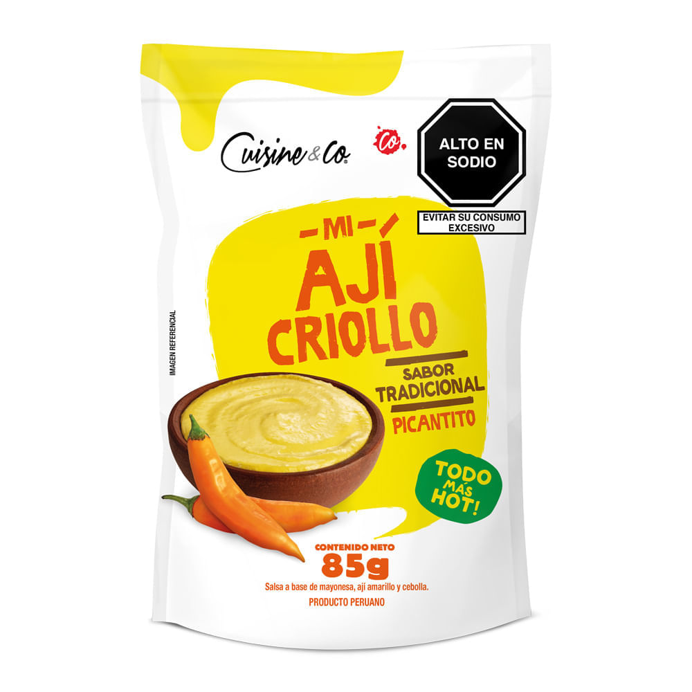 Crema de Ají Criollo Cuisine & Co Doypack 85 g