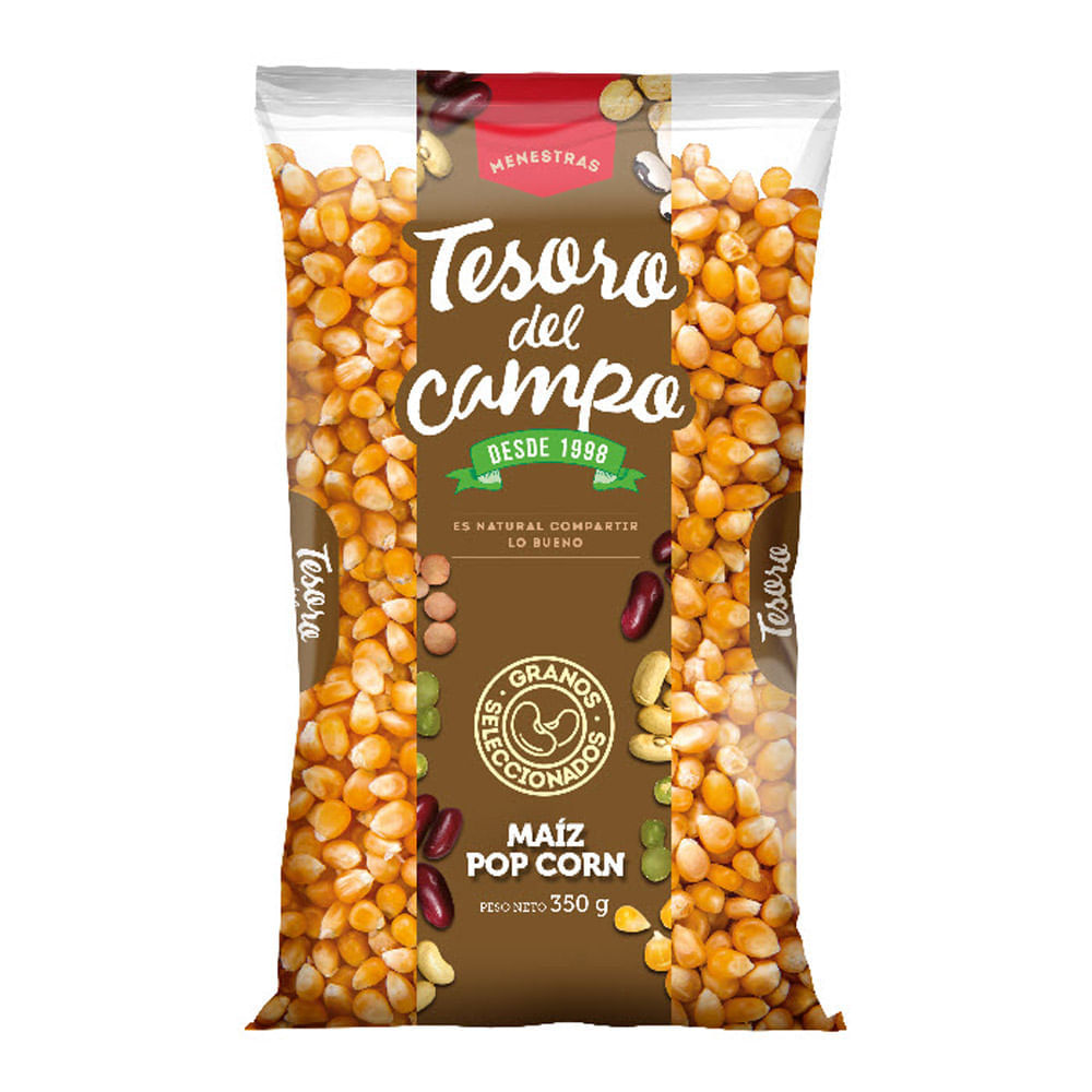 Maíz Pop Corn Bolsa 350 g