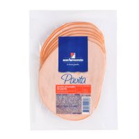 Jamón Ahumado de Pavita San Fernando paquete 150 g