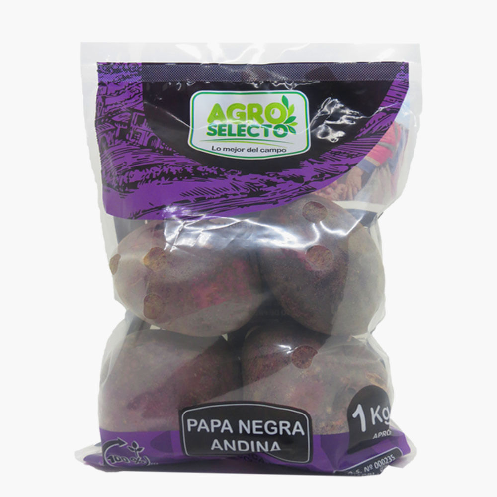 Papa Negra Andina Agro Selecto 1Kg