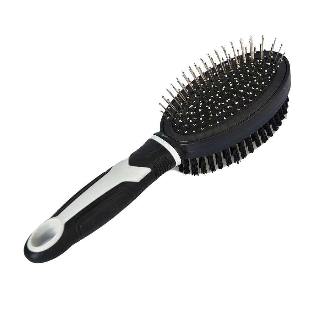 Cepillo Doble Mango Ovalado Pet's Fun Care