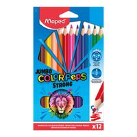 Lápices Maped Colores Jumbo x12