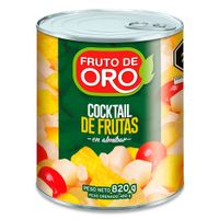 Cocktail de Frutas Fruto de Oro Lata 820 g