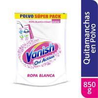 Quitamanchas en Polvo Vanish Oxi Action Ropa Blanca 850g