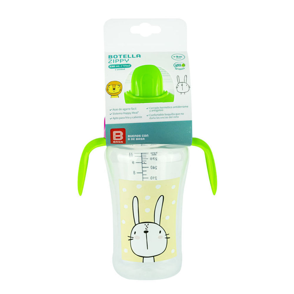 Botella de Transición Basa Zippy 330Ml