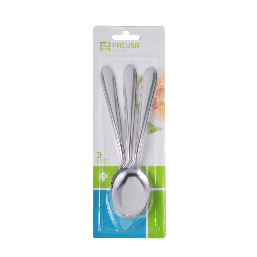 Juego de Cucharas Mesa Modelo 12 3 unid