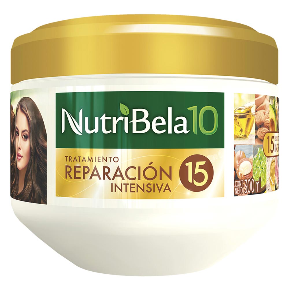 Crema Capilar NUTRIBELA Reparación Intensiva 15 Pote 300ml