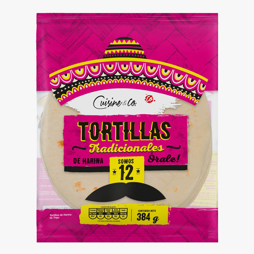 Tortillas Tradicionales Cuisine & Co 12un